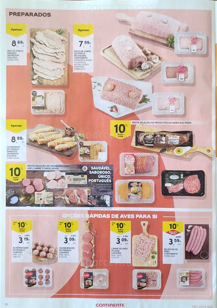 Antevisão Folheto CONTINENTE Promoções de 7 a13 outubro