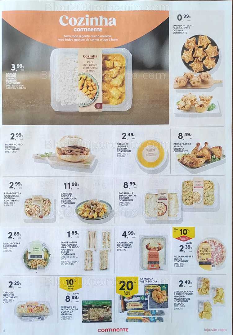 Antevisão Folheto CONTINENTE Promoções de 7 a13 outubro