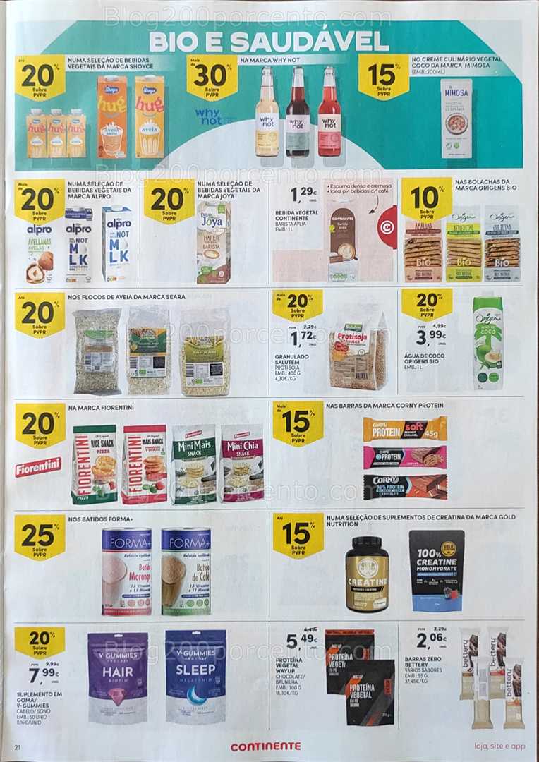 Antevisão Folheto CONTINENTE Promoções de 7 a13 outubro