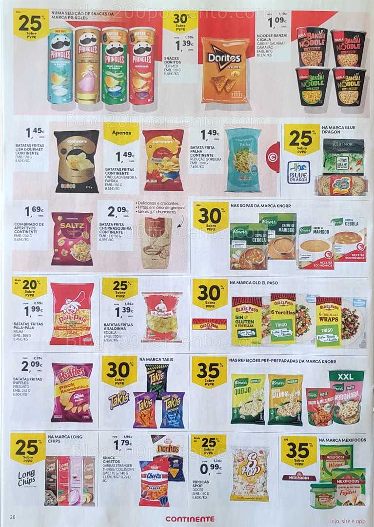 Antevisão Folheto CONTINENTE Promoções de 7 a13 outubro