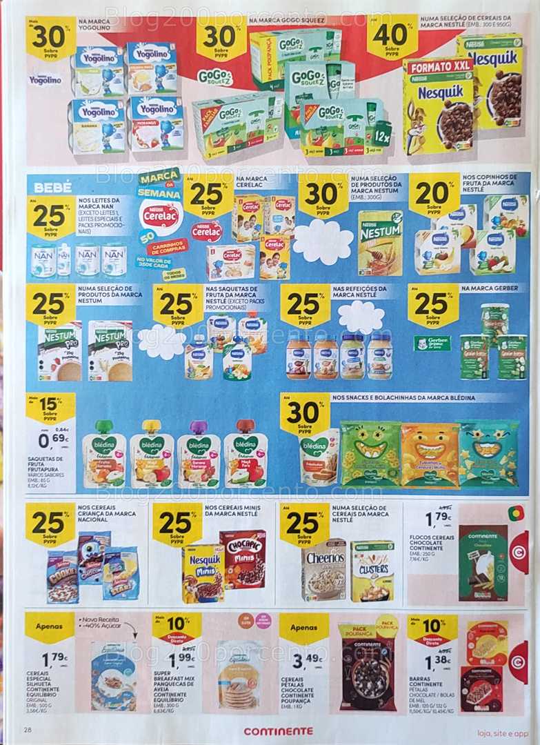 Antevisão Folheto CONTINENTE Promoções de 7 a13 outubro
