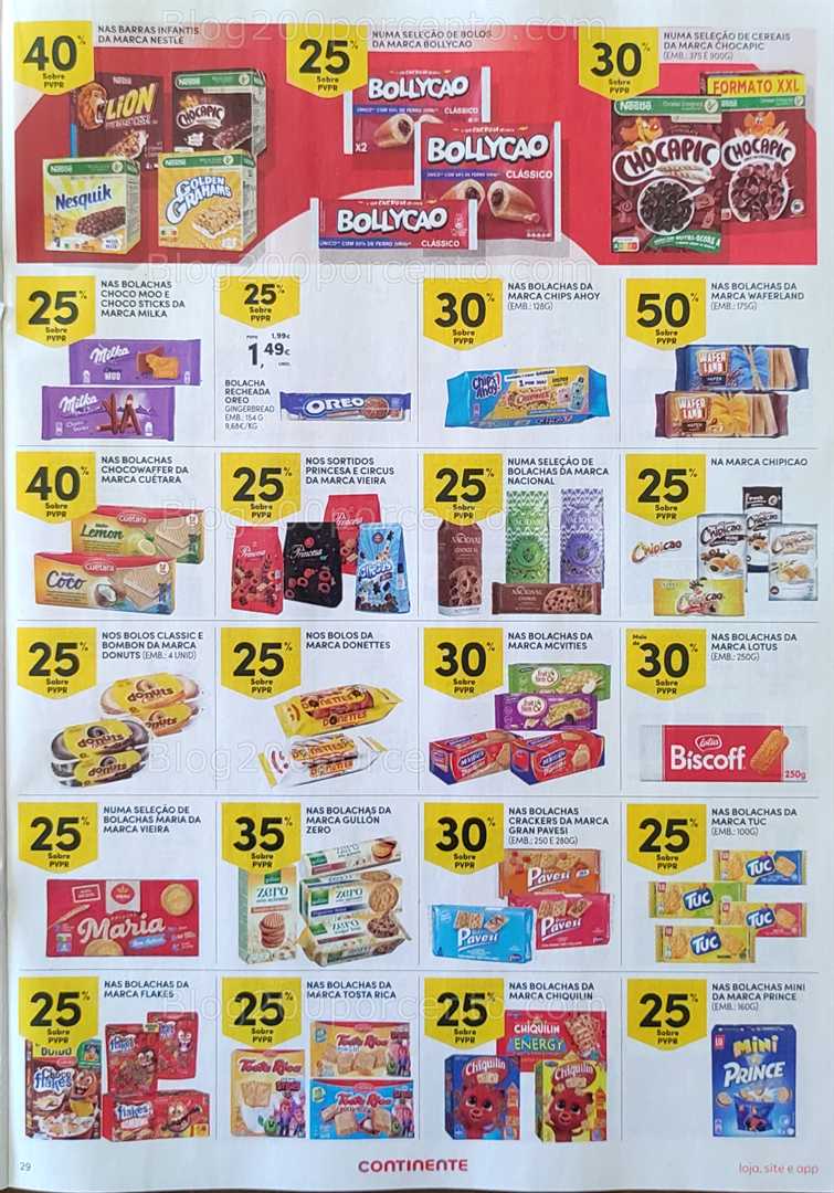 Antevisão Folheto CONTINENTE Promoções de 7 a13 outubro