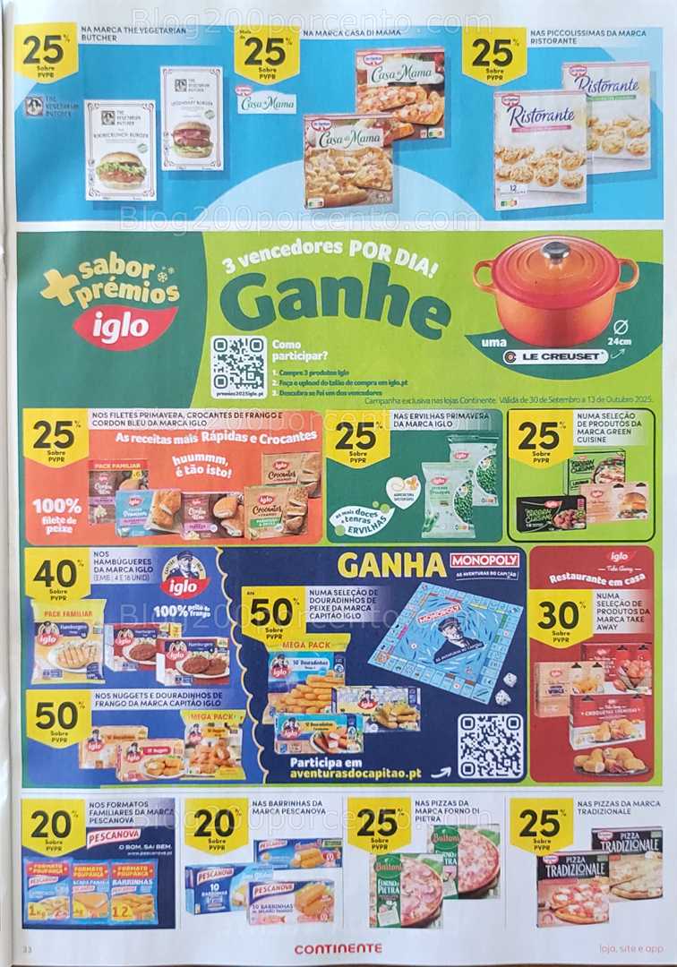 Antevisão Folheto CONTINENTE Promoções de 7 a13 outubro