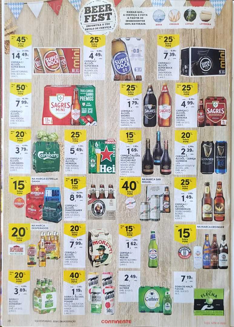 Antevisão Folheto CONTINENTE Promoções de 7 a13 outubro