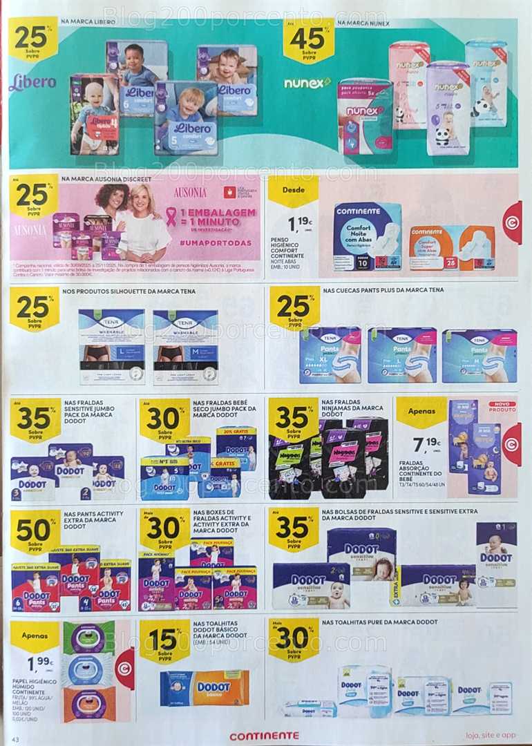 Antevisão Folheto CONTINENTE Promoções de 7 a13 outubro