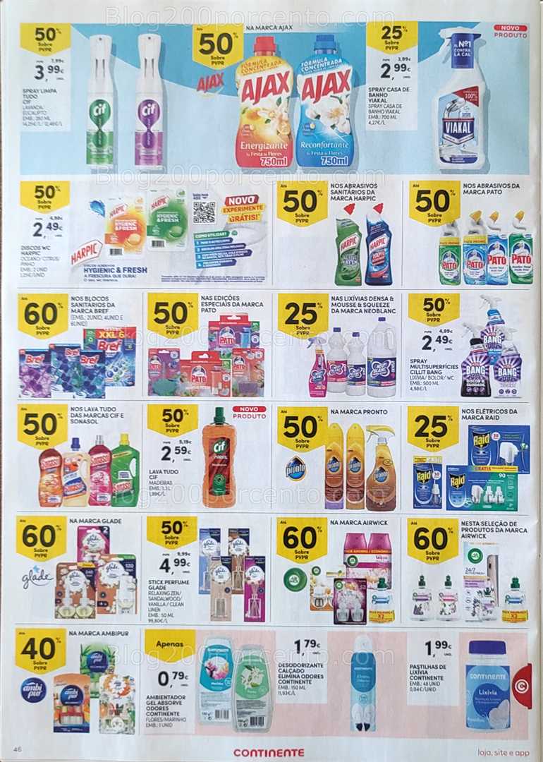 Antevisão Folheto CONTINENTE Promoções de 7 a13 outubro
