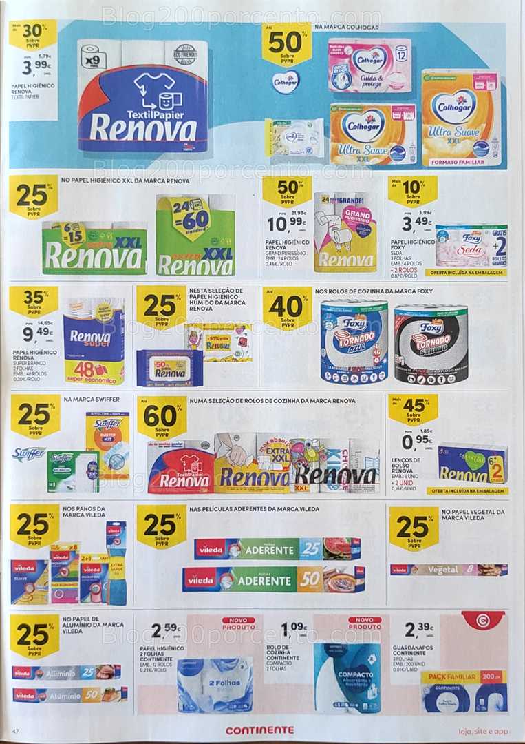Antevisão Folheto CONTINENTE Promoções de 7 a13 outubro