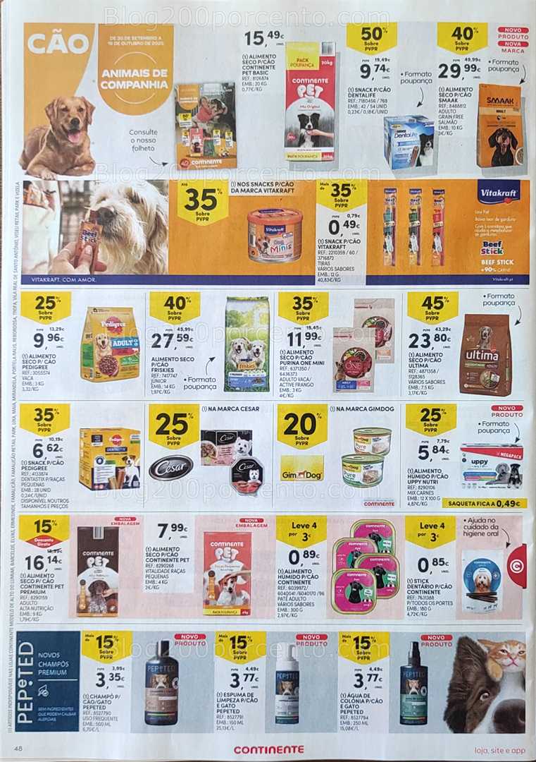 Antevisão Folheto CONTINENTE Promoções de 7 a13 outubro