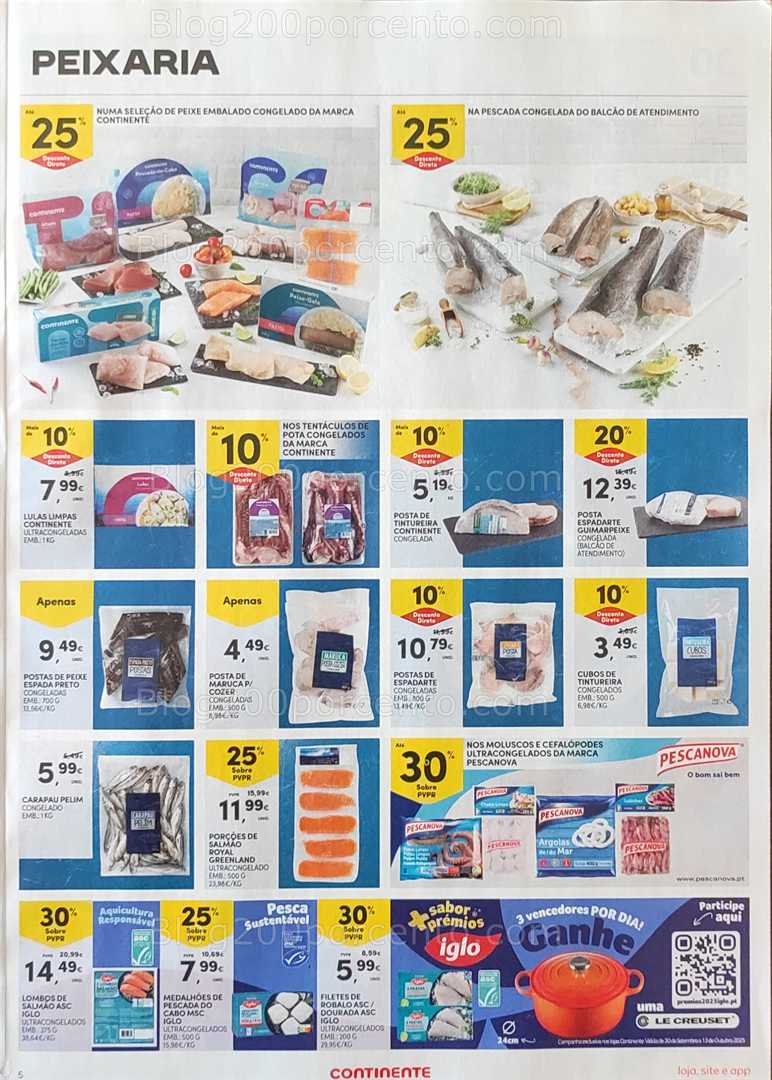 Antevisão Folheto CONTINENTE Promoções de 7 a13 outubro