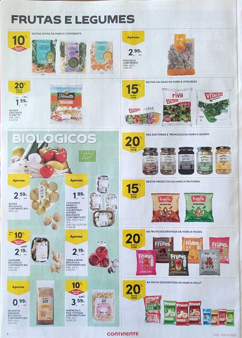 Antevisão Folheto CONTINENTE Promoções de 7 a13 outubro