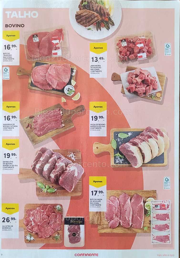 Antevisão Folheto CONTINENTE Promoções de 7 a13 outubro