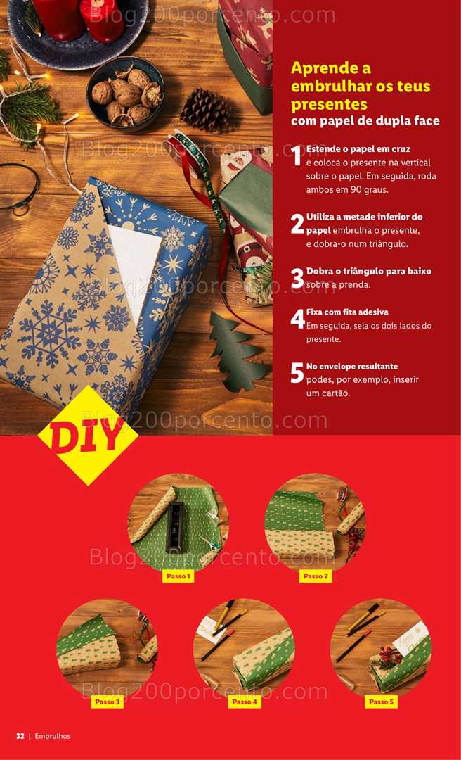 Antevisão Folheto LIDL Decoração de Natal Promoções a partir de 31 outubro