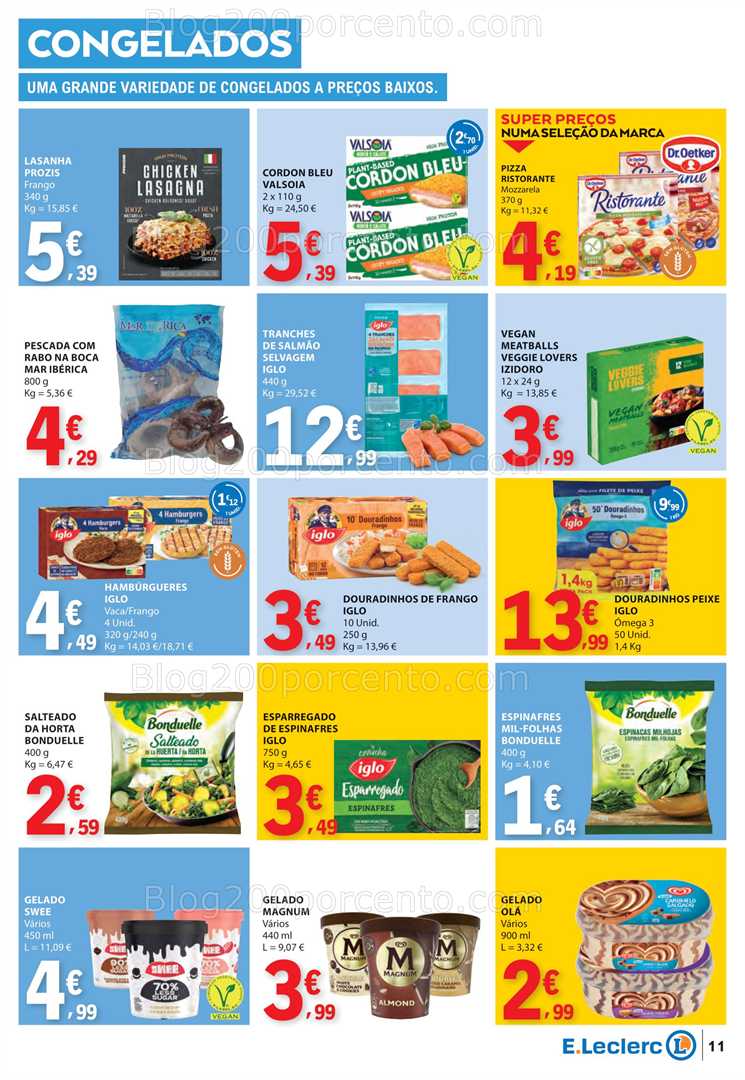 Antevisão Folheto E-LECLERC Promoções de 16 a 22 outubro
