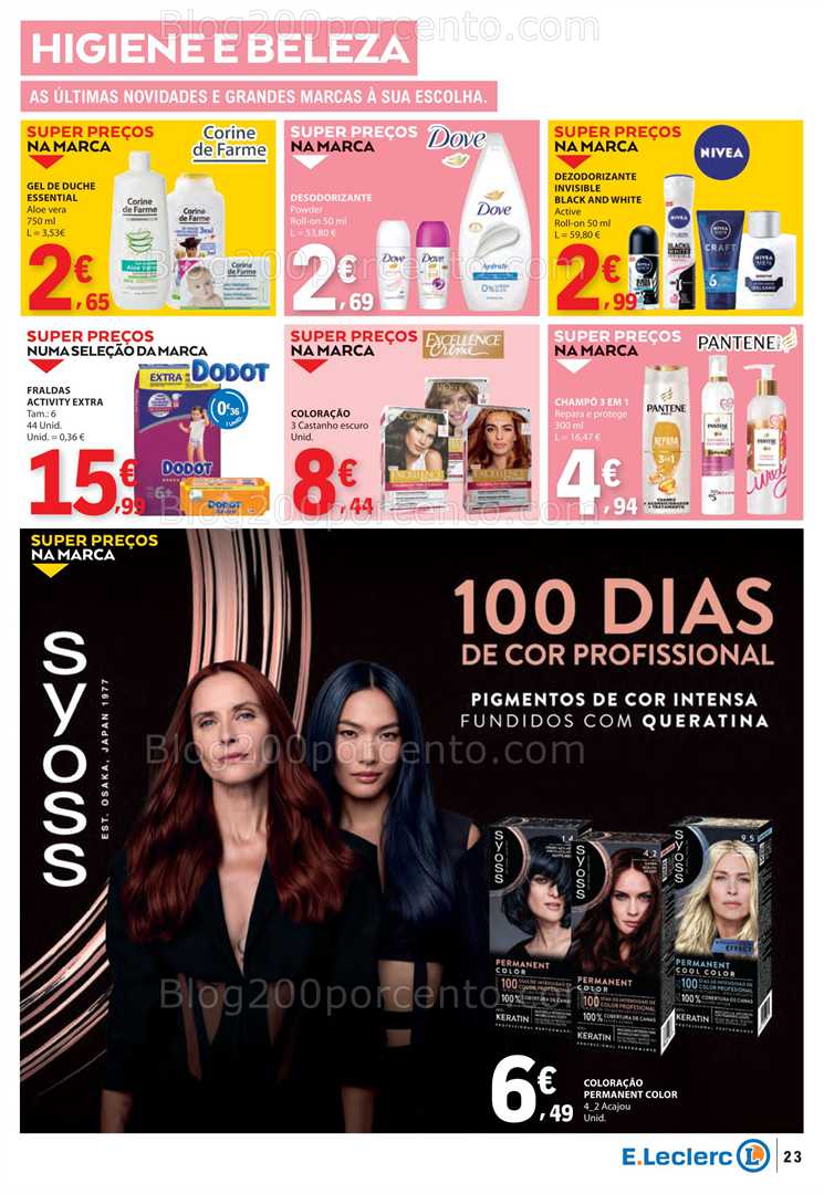 Antevisão Folheto E-LECLERC Promoções de 16 a 22 outubro