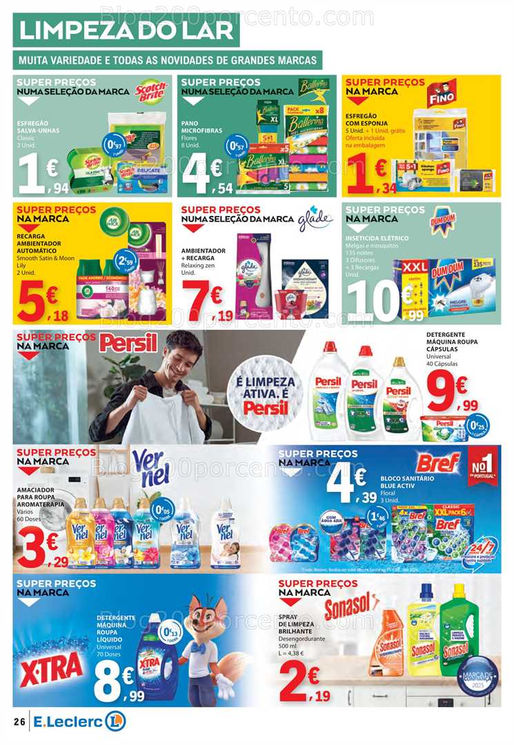 Antevisão Folheto E-LECLERC Promoções de 16 a 22 outubro