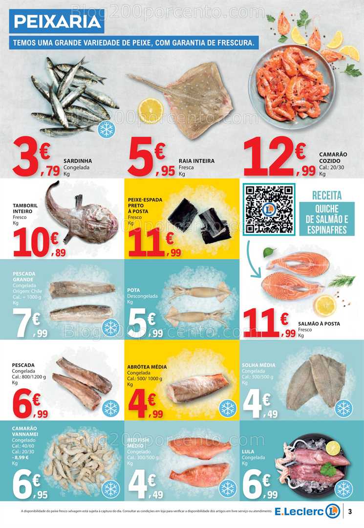 Antevisão Folheto E-LECLERC Promoções de 16 a 22 outubro