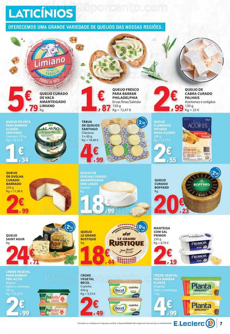 Antevisão Folheto E-LECLERC Promoções de 16 a 22 outubro