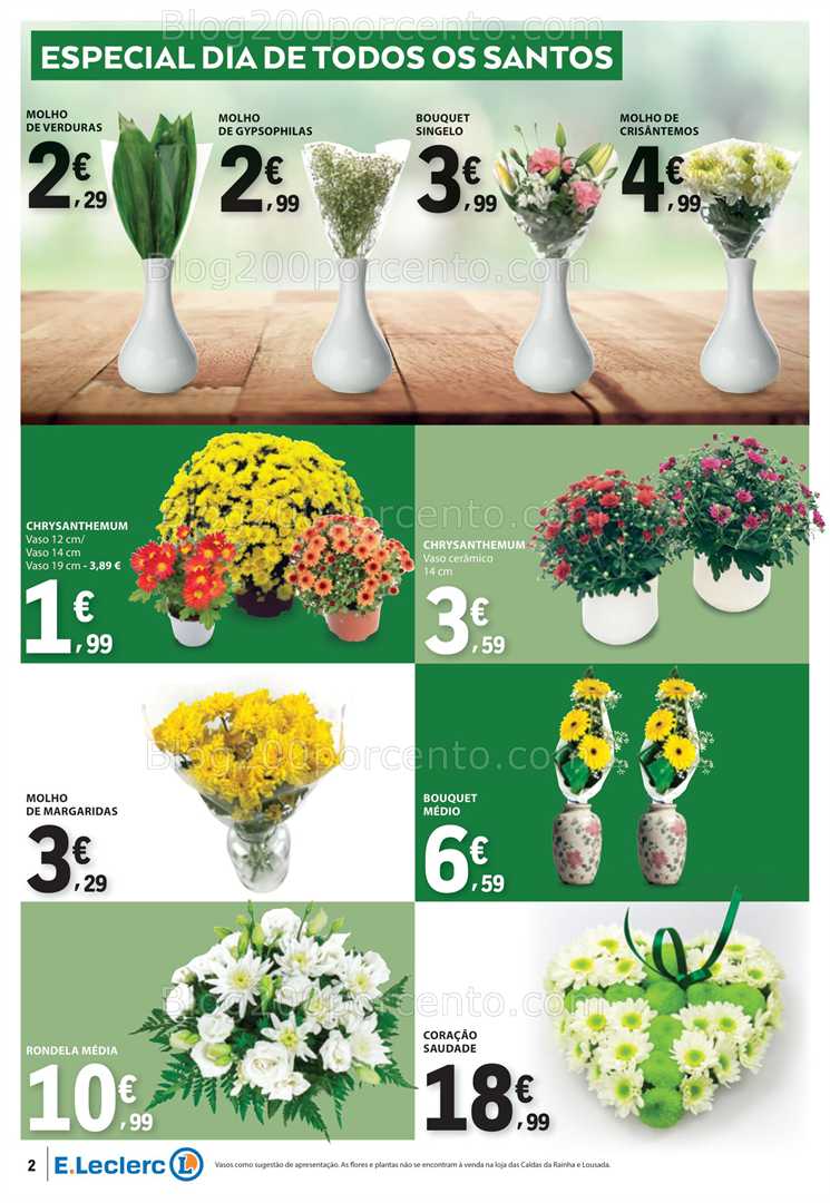 Antevisão Folheto E-LECLERC Bazar Promoções de 23 outubro a 5 novembro