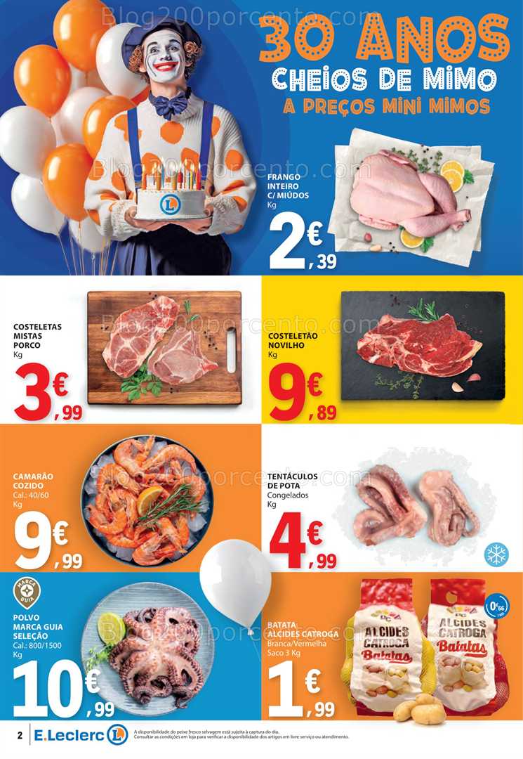 Antevisão Folheto E-LECLERC Aniversário Promoções de 23 a 29 outubro