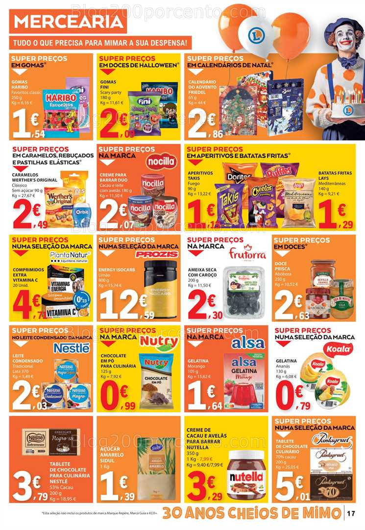 Antevisão Folheto E-LECLERC Aniversário Promoções de 23 a 29 outubro