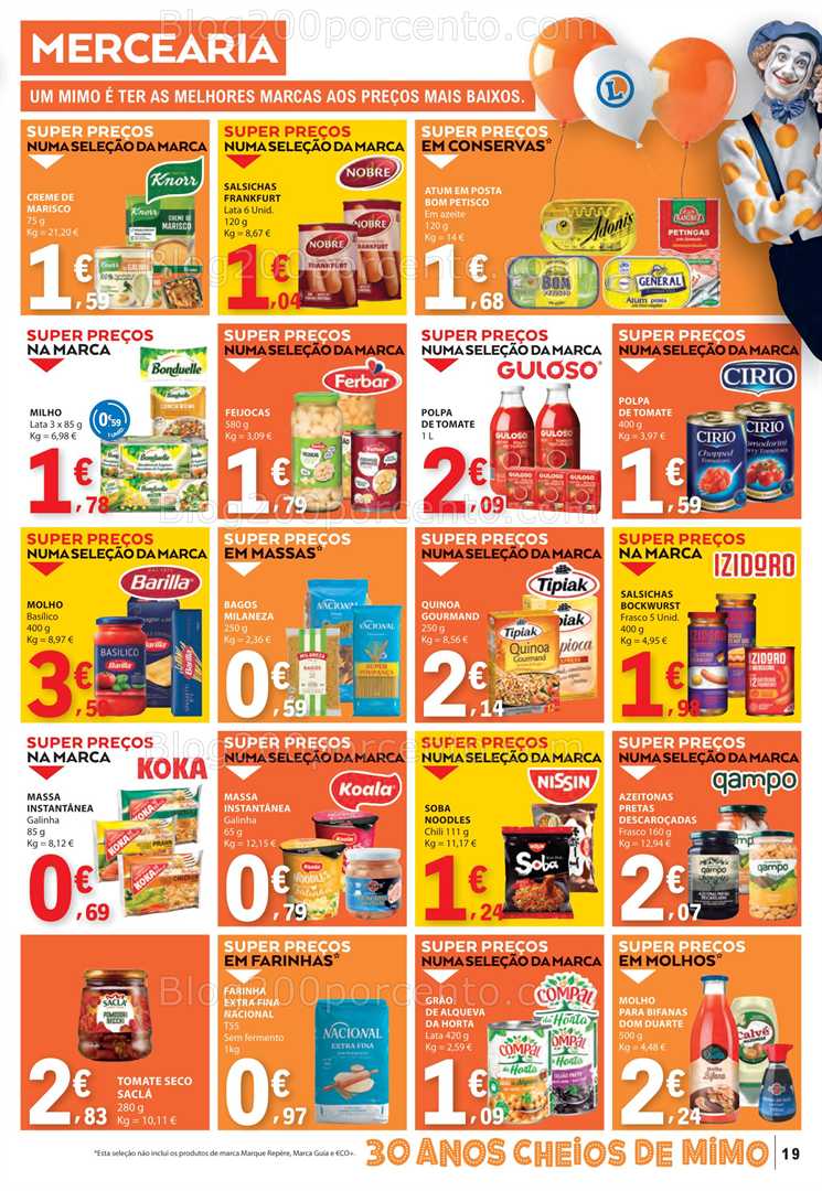 Antevisão Folheto E-LECLERC Aniversário Promoções de 23 a 29 outubro