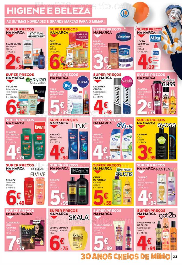 Antevisão Folheto E-LECLERC Aniversário Promoções de 23 a 29 outubro
