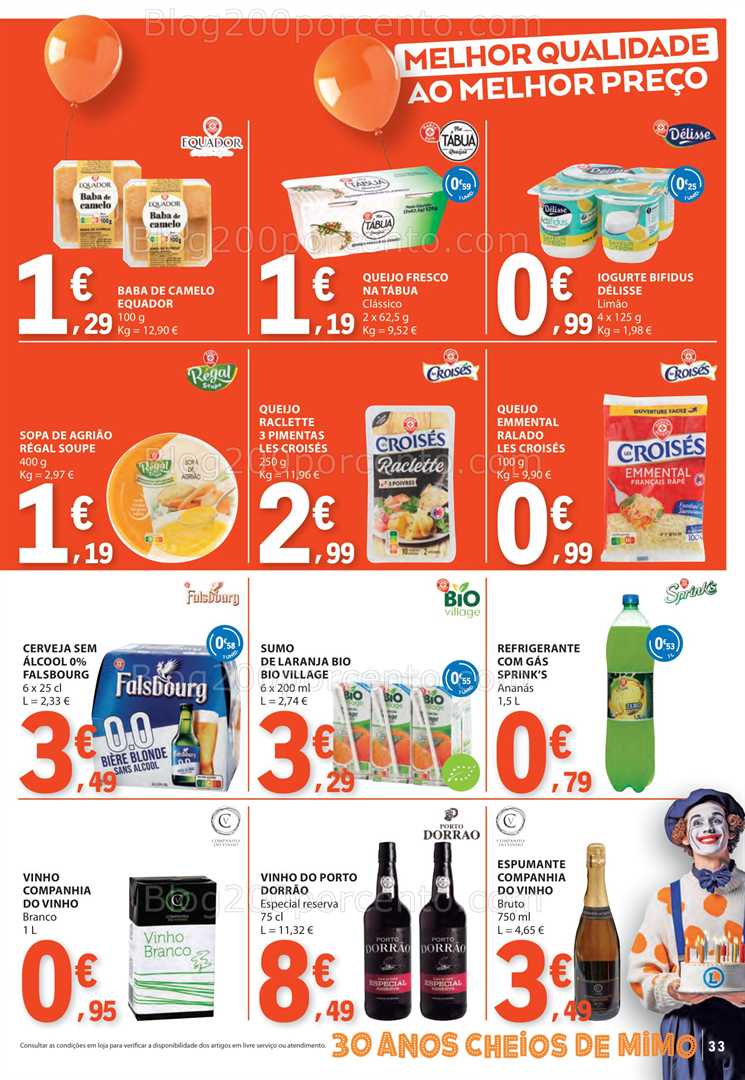 Antevisão Folheto E-LECLERC Aniversário Promoções de 23 a 29 outubro