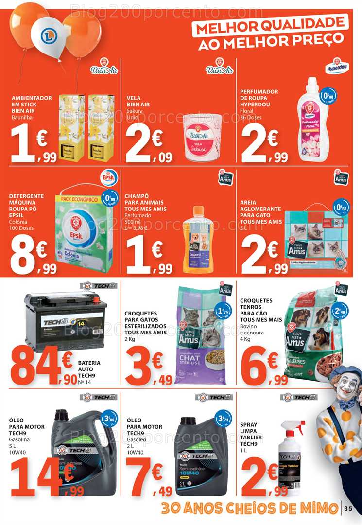 Antevisão Folheto E-LECLERC Aniversário Promoções de 23 a 29 outubro