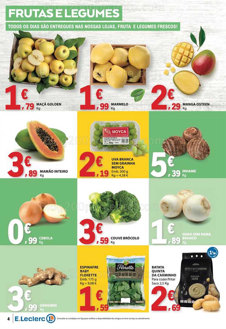 Antevisão Folheto E-LECLERC Promoções de 2 a 8 outubro