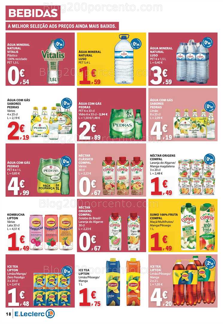 Antevisão Folheto E-LECLERC Promoções de 2 a 8 outubro