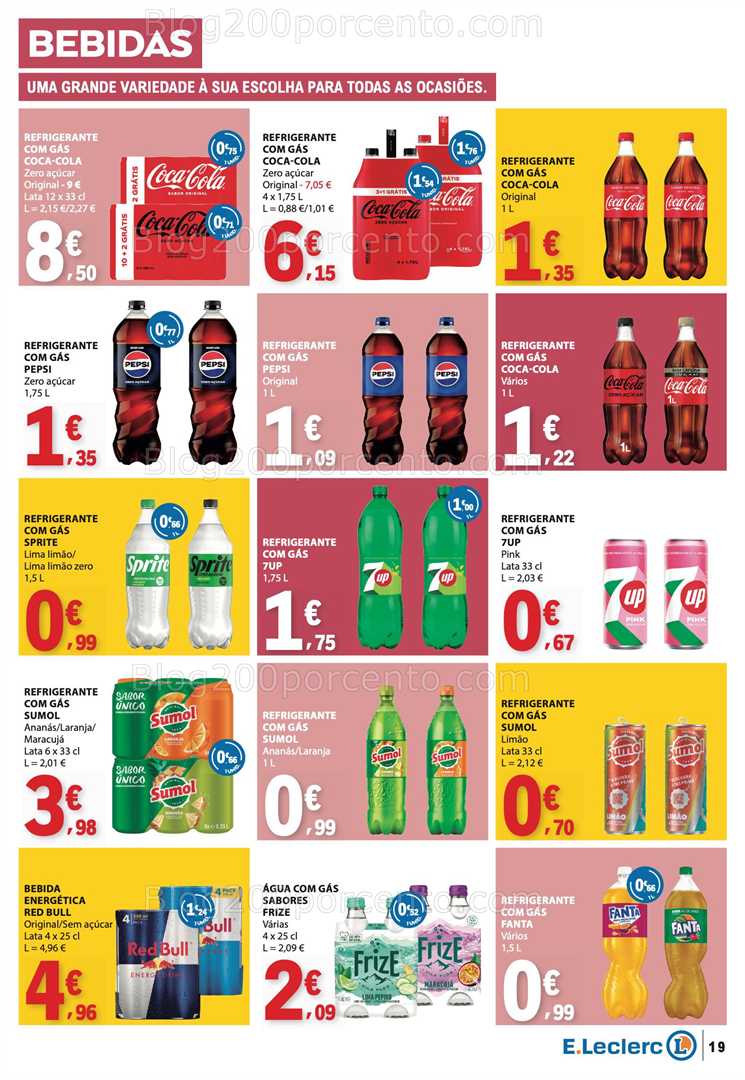 Antevisão Folheto E-LECLERC Promoções de 2 a 8 outubro