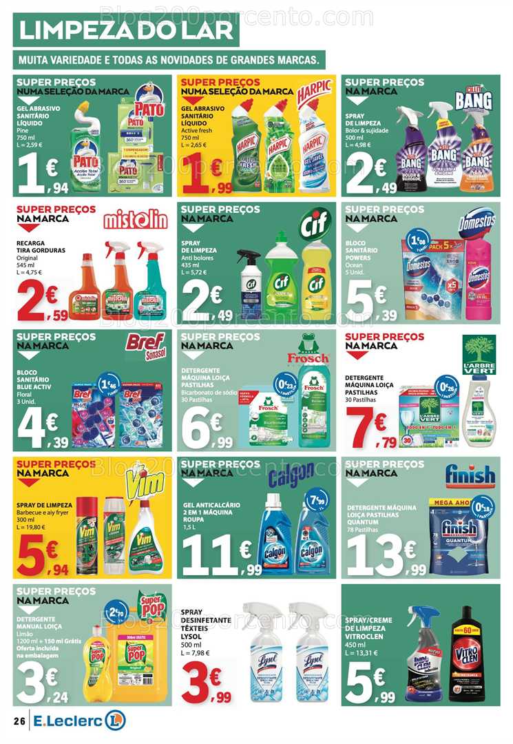 Antevisão Folheto E-LECLERC Promoções de 2 a 8 outubro