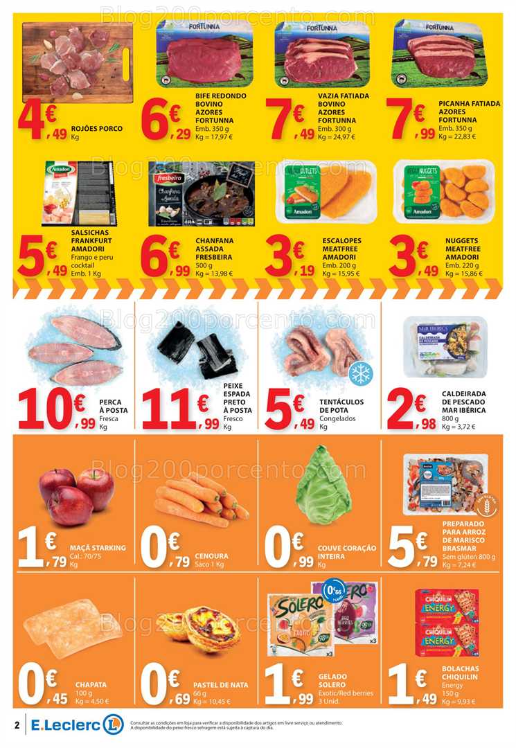 Antevisão Folheto E-LECLERC Promoções Fim de Semana - 3 a 5 outubro