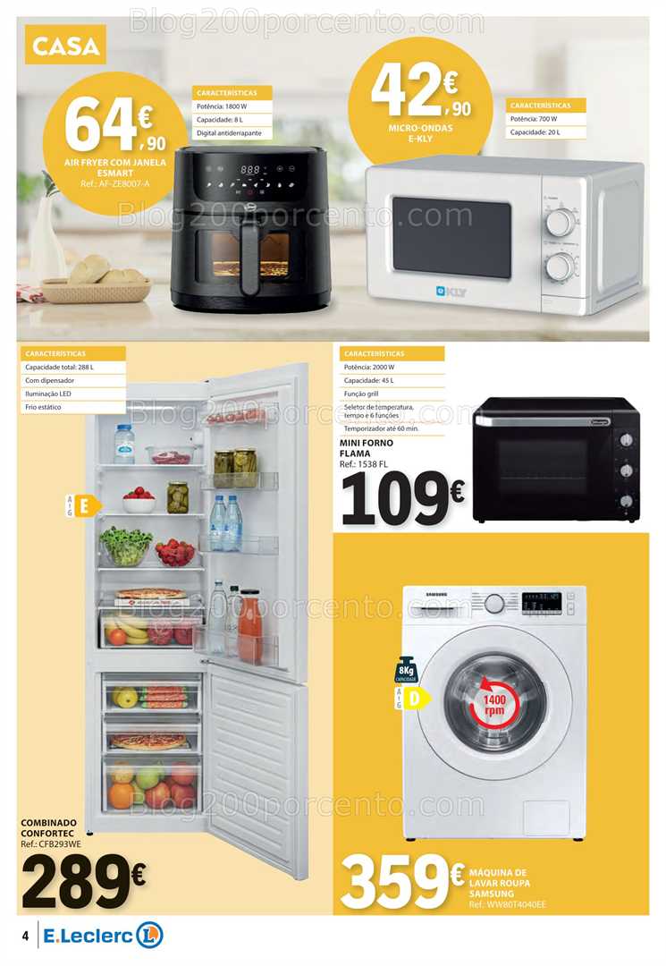 Antevisão Folheto E-LECLERC Beleza e Bazar Promoções de 9 a 22 outubro