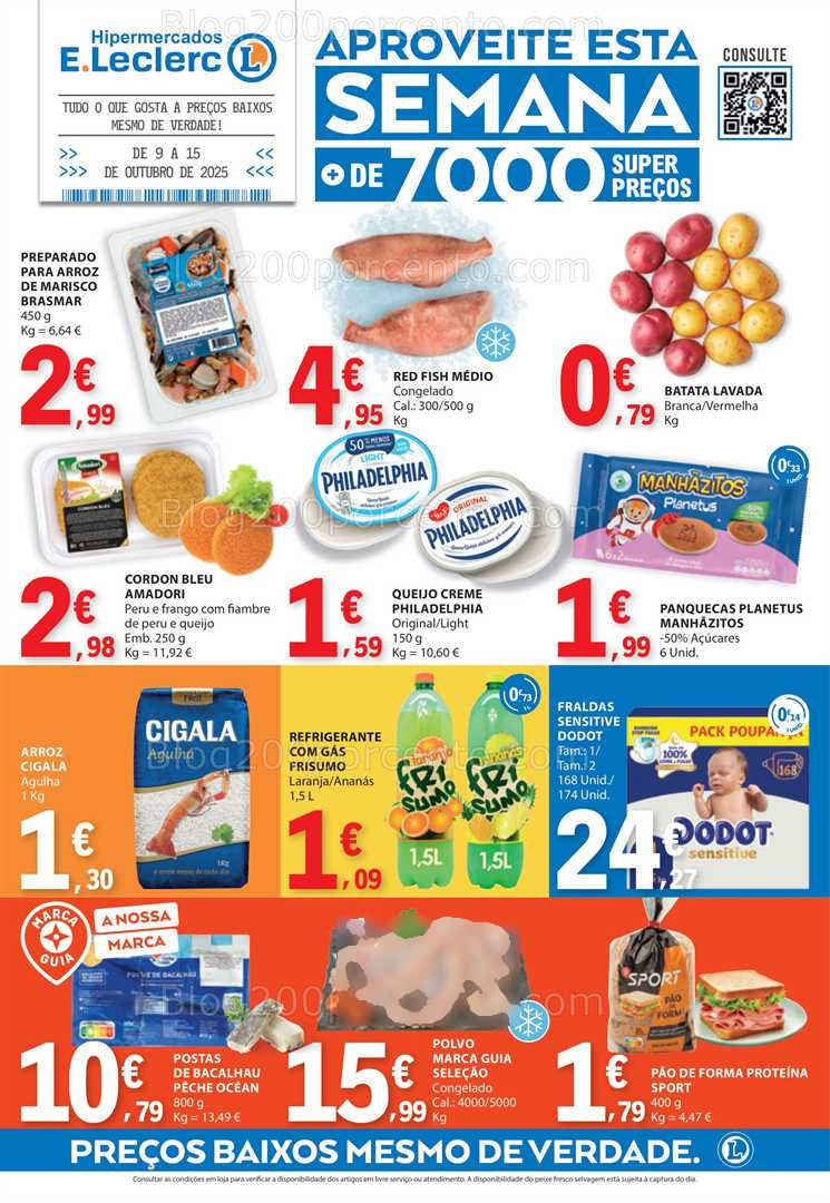 Antevisão Folheto E-LECLERC Promoções de 9 a 15 outubro