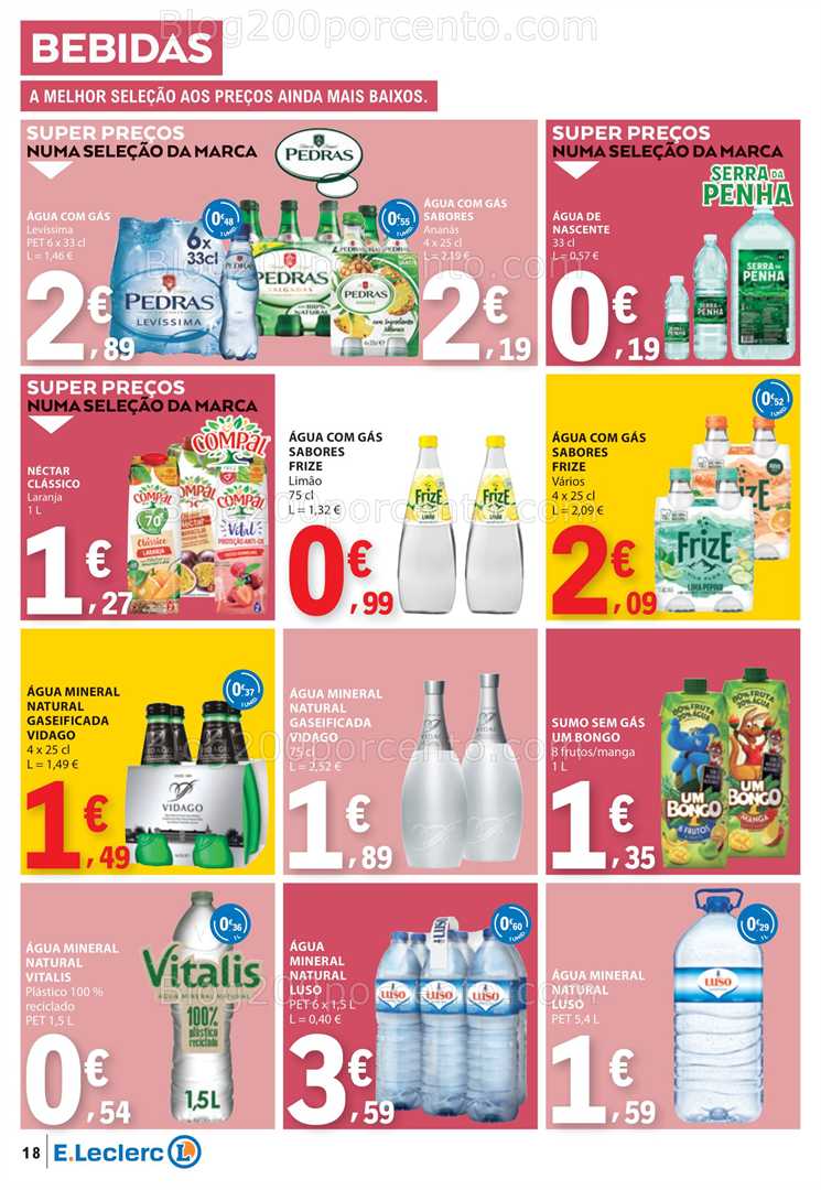 Antevisão Folheto E-LECLERC Promoções de 9 a 15 outubro