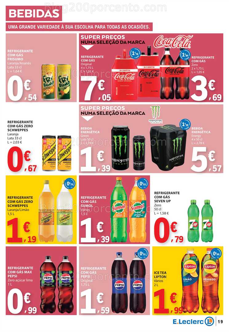 Antevisão Folheto E-LECLERC Promoções de 9 a 15 outubro