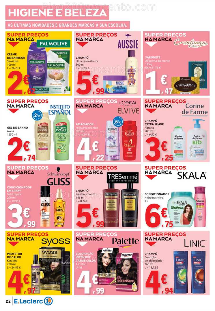 Antevisão Folheto E-LECLERC Promoções de 9 a 15 outubro