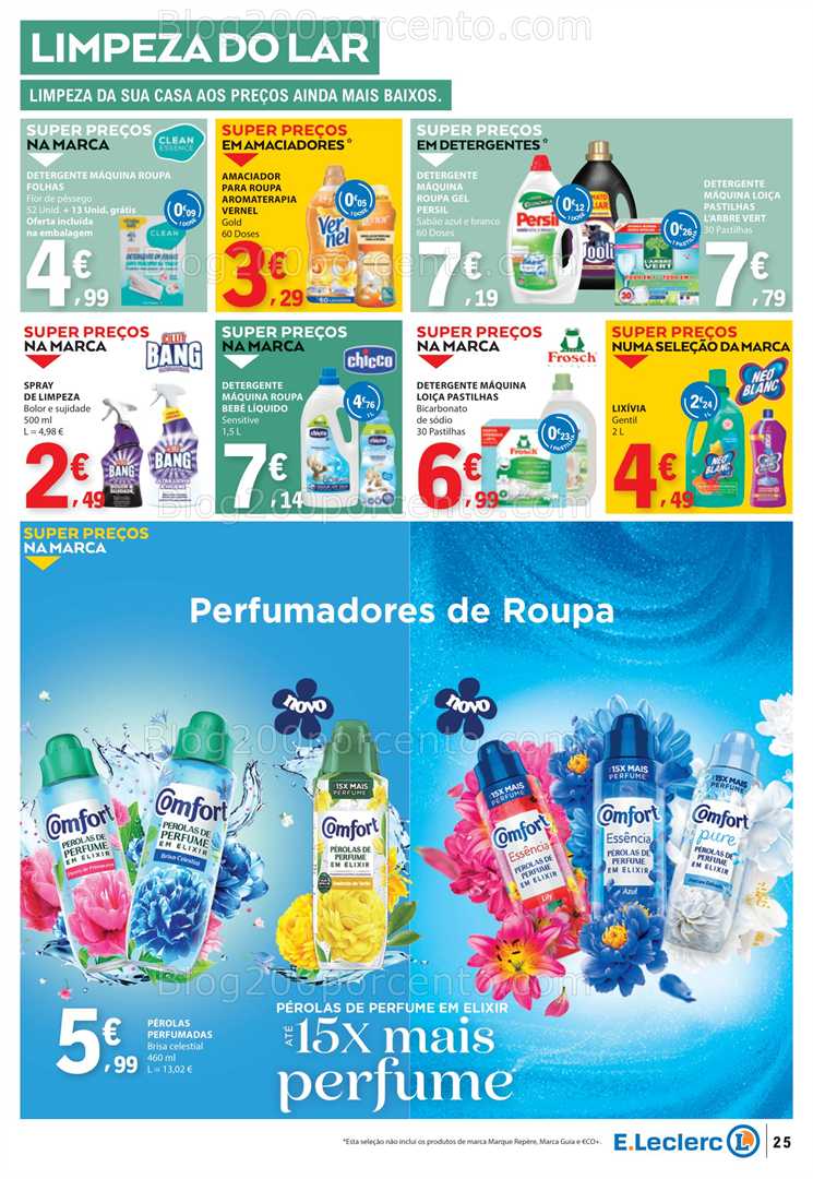 Antevisão Folheto E-LECLERC Promoções de 9 a 15 outubro