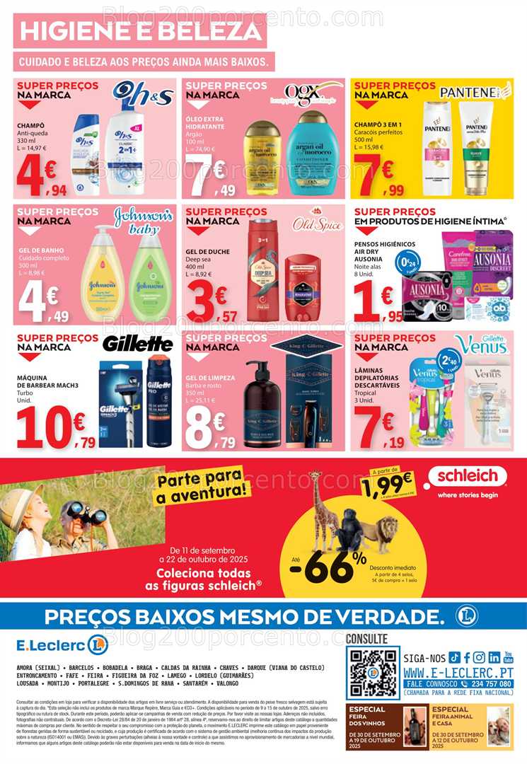 Antevisão Folheto E-LECLERC Promoções de 9 a 15 outubro