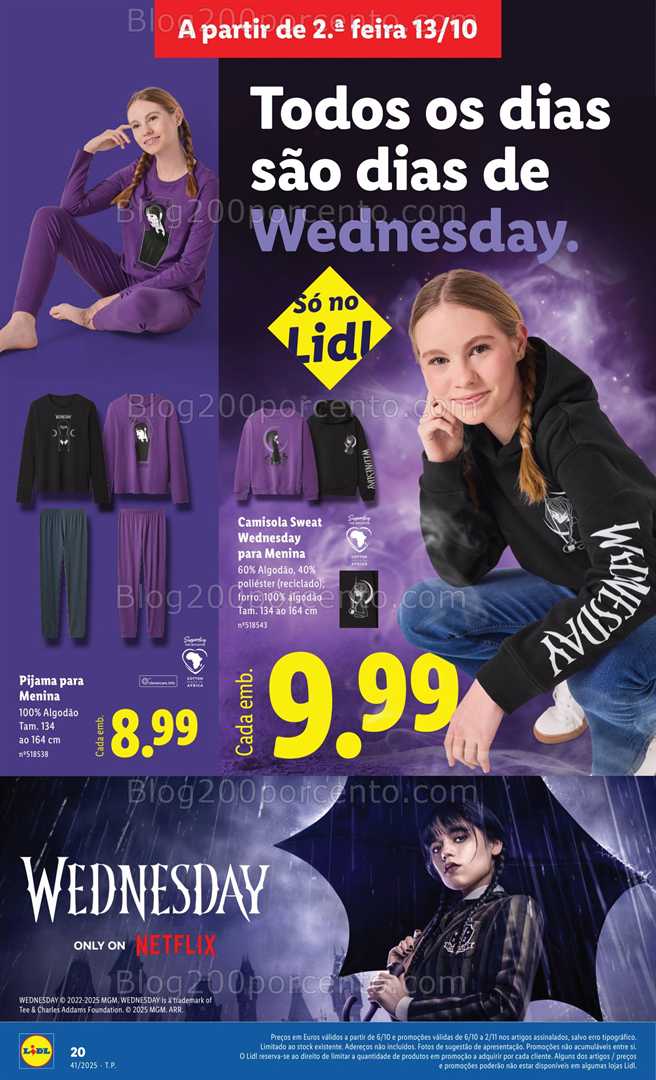 Antevisão Folheto LIDL Halloween Promoções de 6 outubro a 2 novembro