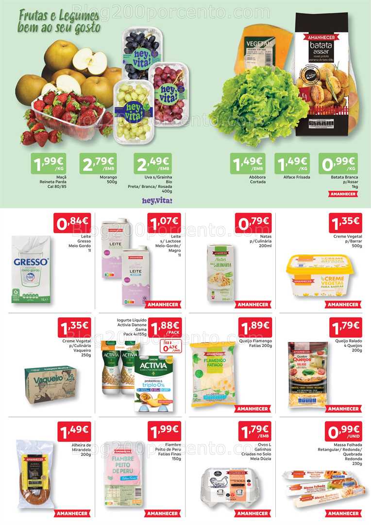 Antevisão Folheto AMANHECER Promoções de 2 a 8 outubro