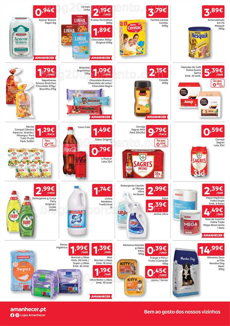 Antevisão Folheto AMANHECER Promoções de 2 a 8 outubro