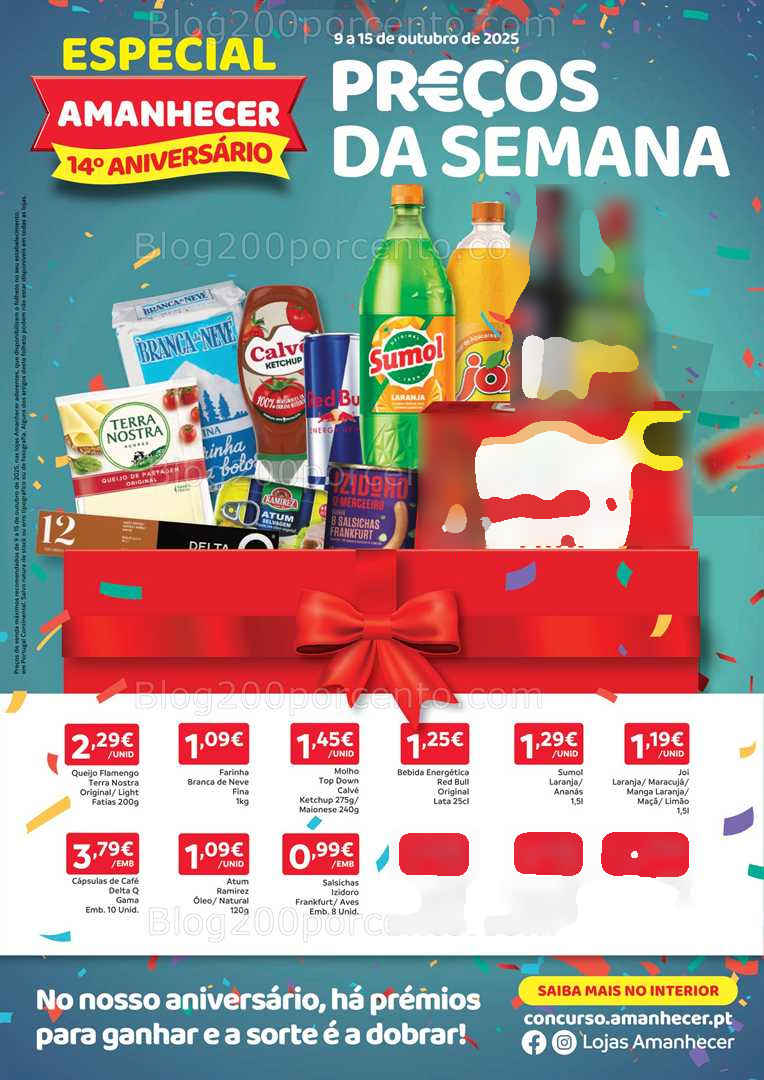Antevisão Folheto AMANHECER Promoções de 9 a 15 outubro