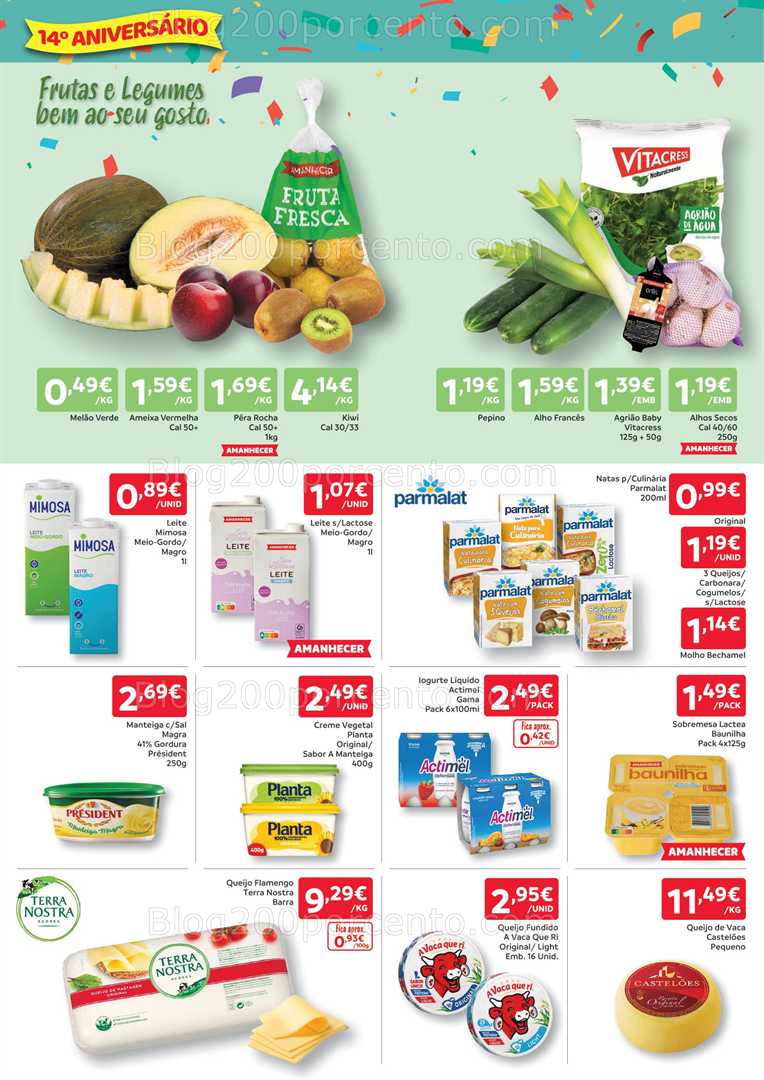 Antevisão Folheto AMANHECER Promoções de 9 a 15 outubro