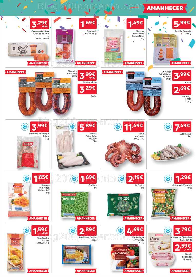 Antevisão Folheto AMANHECER Promoções de 9 a 15 outubro