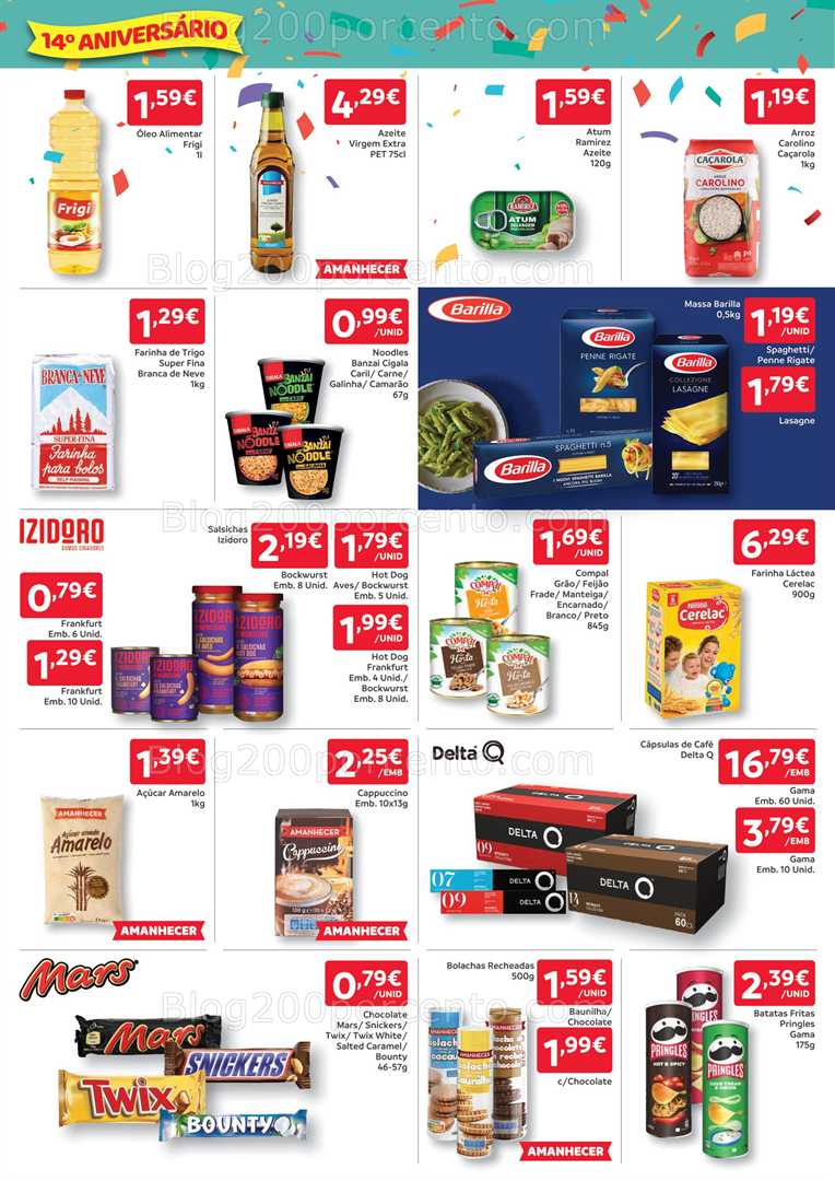Antevisão Folheto AMANHECER Promoções de 9 a 15 outubro