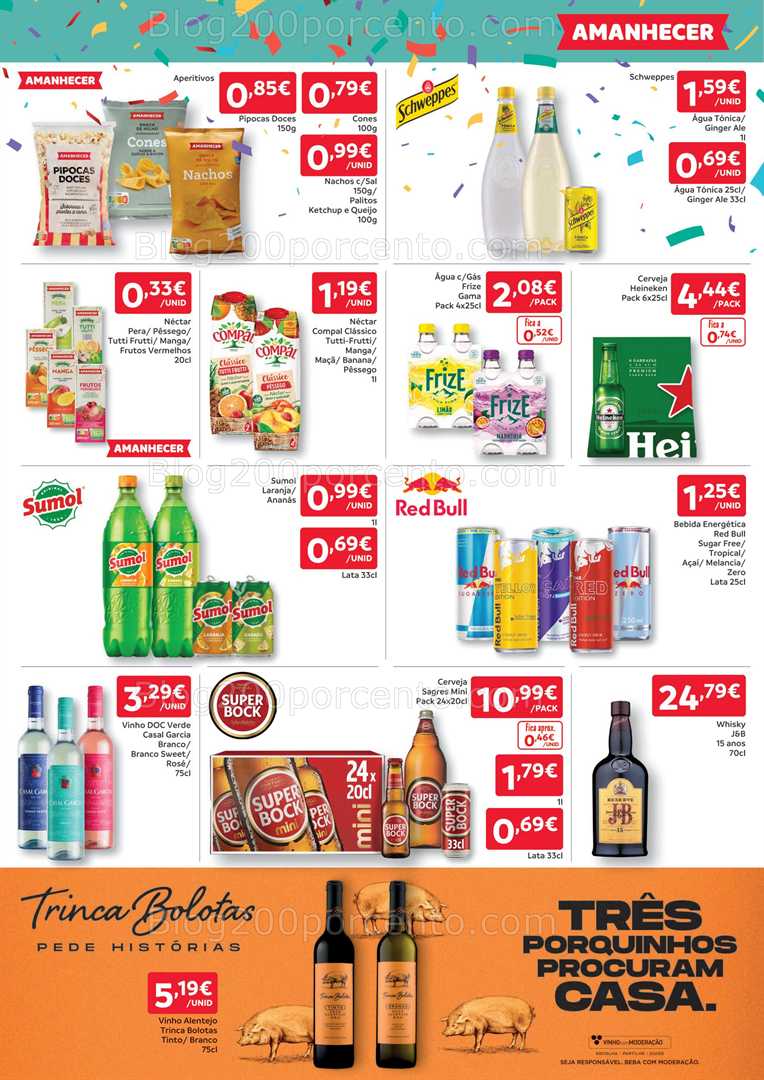 Antevisão Folheto AMANHECER Promoções de 9 a 15 outubro