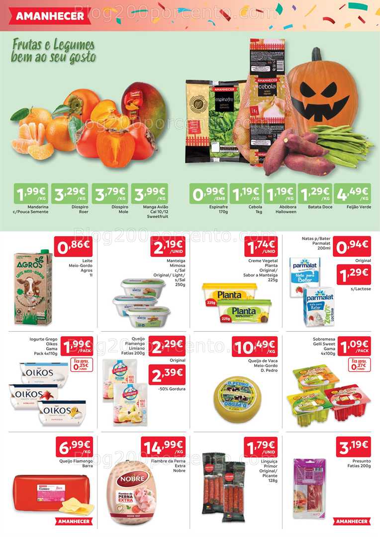 Antevisão Folheto AMANHECER Promoções de 23 a 29 outubro