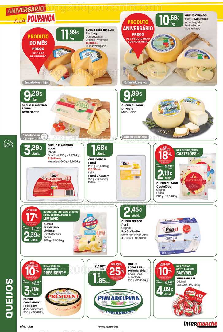 Antevisão Folheto INTERMARCHÉ Contact Promoções de 2 a 8 outubro
